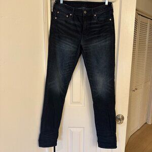 American Eagle - Dark Wash - AE AirFlex+ Athletic Skinny Jean - 32 x 34